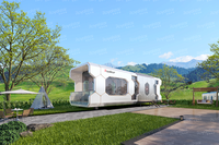Modular Micro Capsule House Bienenstock Serie R38 Wasserdichter Stahlrahmen Sandwich Panel Parks Werkstätten Einkaufs zentren Innenhöfe Außen