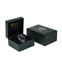 Boîte de rangement de montre-bracelet en cuir PU personnalisée de luxe FORTE Style croco unique avec emballage de bijoux élégance vintage Logo personnalisé