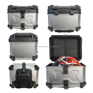 Caja Trasera para Motocicleta Personalizable GS Sticker 45L, de Plástico ABS, Universal, Impermeable, Caja de Almacenamiento Ligera, Caja de Equipaje para Motocicleta - Product Image 3