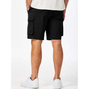 2025 <b>Men's</b> Stretch Cargo <b>Shorts</b> Classic Relaxed Fit Comfortable High Street Style Summer Sport <b>Short</b> XS XXS Sizes Logo - Product Image 3