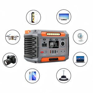 300W <b>Mini</b> <b>Solar</b> Generator Portable Power Station for French Camping, Van Life, Randonnée and Outdoor Emergency Use - Product Image 2