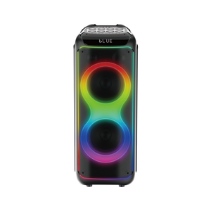 Potentes Altavoces Bluetooth Dobles de 10 Pulgadas con Bajos Profundos, Carrito para Fiestas, Luces RGB con Efecto de Llama, Altavoz Inteligente con Aplicación para Mostrar Texto y Dibujos - Product Image 1