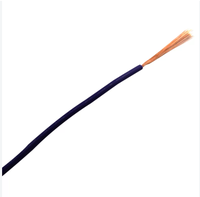 Câble de signal à âme unique en cuivre toronné avec isolation en PVC flexible LiY pour équipement électronique, norme DIN VDE 0812