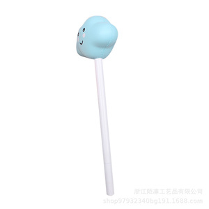 Stylo en forme de nuage mignon en mousse PU, idéal pour les activités promotionnelles et les cadeaux - Product Image 3