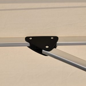Parasols cantilever d'extérieur en aluminium de grande qualité, nouveau design, pour hôtels et complexes hôteliers, parasols de patio anodisés, 3*3M, parasols carrés - Product Image 4