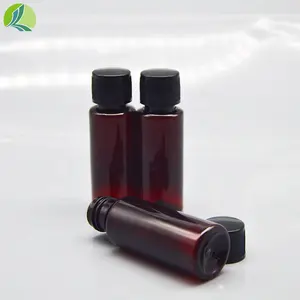 Wholesale 20ml PET Brown Plastic Syrup Bottles Oral Liquid Containers