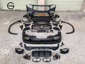 Accesorios para automóviles para Mercedes Benz <span class=keywords><strong>GLB</strong></span> X247 actualización GLB35 AMG kit de carrocería conjunto de parachoques delantero puntas de difusor trasero - Product Image 2