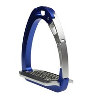 Étrier de sécurité en alliage d'aluminium, pédale antidérapante en acier inoxydable, taille adulte, boîte de couleur Knight's, équipement d'équitation
