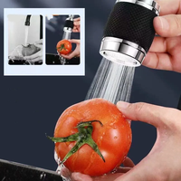Vente directe d'usine 360 degrés pivotant 3 Modes robinet de cuisine adaptateur de robinet aérateur pulvérisateur accessoire robinet tête de pulvérisateur