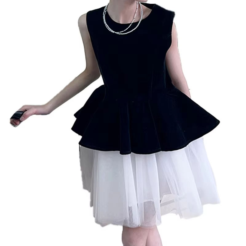 Peplum Shirt And Tutu Skirt Layered Tulle Skirt Xxl Plush Velvet