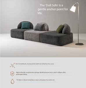 Sillón Reclinable Estilo Relax, Sofá Cama Individual de Esponja Comprimida al Vacío con Funda Lavable para Sala de Estar, Precio de Fábrica/Venta al por Mayor - Product Image 2