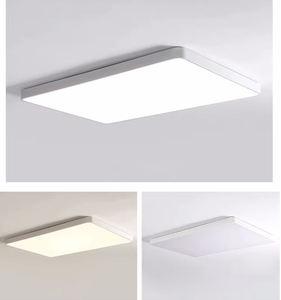 Lámparas de Techo <span class=keywords><strong>LED</strong></span> de Espectro Completo Modernas y Sencillas al por Mayor OEM/ODM, Lámpara de Techo Cuadrada Blanca para Dormitorio, <span class=keywords><strong>Cocina</strong></span>, Sala de Estar - Product Image 2