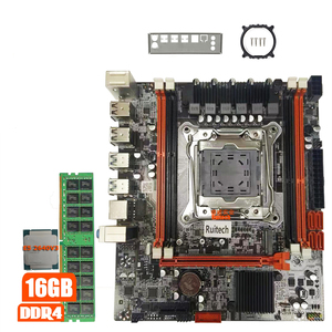 Juego de placa base X99 de Venta caliente con Xeon E5 2640 V3, CPU de 1 unidad X 16GB = 16GB de memoria RAM REG ECC <span class=keywords><strong>DDR4</strong></span>, canales duales - Product Image 1