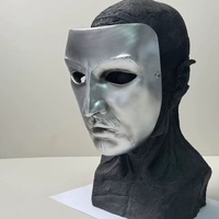 Masque artisanal en résine pour cosplay d'Halloween et de Pâques, Baldwin IV