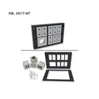 Caja de Conexiones de Cables de Nylon PA66 Serie SPB5 IP54, Gabinetes de Control de Energía, Retardante de Llama VO FAS KBL Negro CE ISO9001