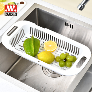 Accessori da Cucina Haixin, Scolapasta Estensibile da Posizionare Sopra il Lavello, per Lavare Verdure, Frutta, Pasta, Colino Pieghevole - Product Image 4