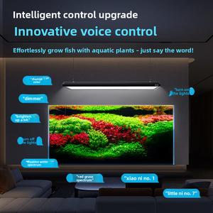 Lampe pour plantes aquatiques NETLEA Série 6 Génération 3 - Lampe LED professionnelle à spectre complet pour aquarium - Lampe de culture de plantes à CRI élevé - Product Image 1