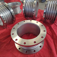 DN200 DN250 DN300 8 "10" 12 "SS304 316 Soufflet en caoutchouc en acier inoxydable Expansion Flexible Joint Tuyaux Bride PN10 PN16 Haute