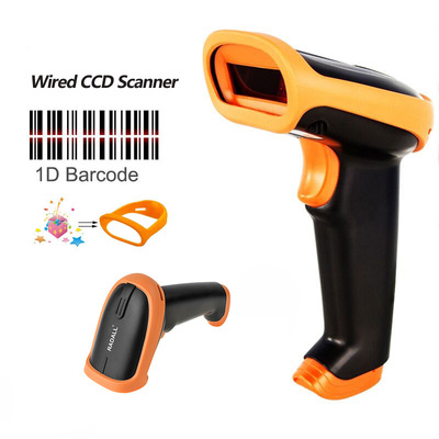 Заводская поставка, беспроводной портативный 1d 2d Ручной сканер штрих-кода