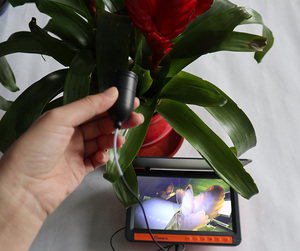 HD-7020DX 공장 판매 독점 R & D 전문 AHD 디지털 HD 카메라 쉬머 풀 컬러 와인딩 릴 무선 물고기 찾기 - Product Image 5