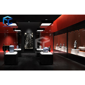 Vitrine en verre de musée PENBO avec présentoirs d'exposition vitrine de musée - Product Image 2