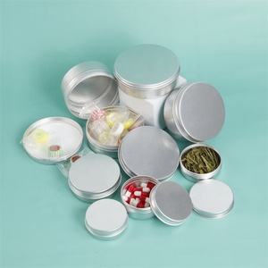 Envases Metálicos de Aluminio con Tapa de Rosca para Cosméticos y Lápiz Labial, Disponibles en 5g, 10g, 30g, 50g, 60g, 100g, 150g y 250g - Product Image 1