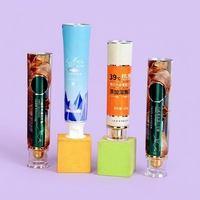 Tube d'emballage vide en aluminium-plastique pour dentifrice, avec bouchon à vis 12,7-35 mm, impression UV pour remplissage personnalisé