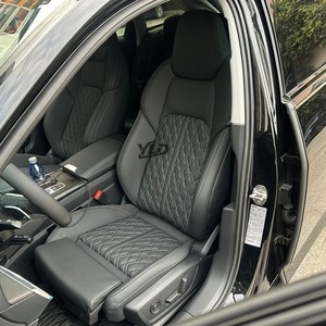 Asientos de Carreras YLD con Deslizadores Dobles, Asientos Deportivos Reclinables de Cuero Nappa, 1 Par Lado del <span class=keywords><strong>Conductor</strong></span> y del Pasajero - Product Image 2