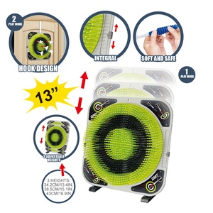 Jeu de lancer de haches en famille pour s'amuser dans le jardin |   Ensemble de fléchettes à pointes sûres pour enfants et adultes |   Jeux légers pour l'intérieur et l'extérieur - Product Image 2