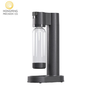 Machine à eau gazeuse 1L, électrique, boîtier en plastique, facile à utiliser, pour comptoir - Product Image 3