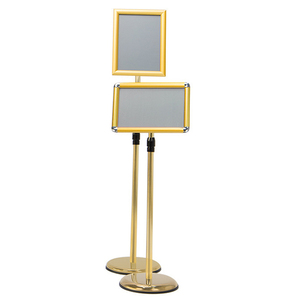 Nhà Máy bán hàng trực tiếp tầng thường Vụ Áp phích hiển thị giá Chiều cao có thể điều chỉnh A2 <span class=keywords><strong>A3</strong></span> A4 <span class=keywords><strong>Poster</strong></span> đứng với Snap khung - Product Image 6