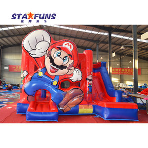Comercial <span class=keywords><strong>Mini</strong></span> Jumping Castle Bounce House Combo Inflable Bouncer Castillo hinchable con tobogán acuático <span class=keywords><strong>para</strong></span> la venta - Product Image 2