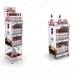 Bolsa de café de plástico estante de exhibición centro comercial pop venta al por menor de exhibición de potato chip comida de visualización bastidores para supermercado - Product Image 2