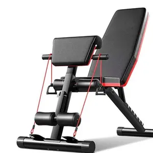 15 anni di alta qualità King Sports panca con manubri regolabile pieghevole esercizio addominale Sit Up Bench panca multifunzione per sollevamento pesi