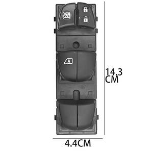สวิตช์ควบคุมกระจกไฟฟ้ารถยนต์นิสสัน ซิลฟี่ รุ่นปี 2020 รุ่นที่ 14 รุ่น 25401-6LA2A วัสดุ ABS สภาพใช้งาน - Product Image 2