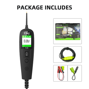 Topdiag P100 testeur de <span class=keywords><strong>Circuit</strong></span> de voiture automatique testeur de court-<span class=keywords><strong>circuit</strong></span> automobile à rachat élevé DC 6-24v outils de Diagnostic Test de tension de lampe - Product Image 2