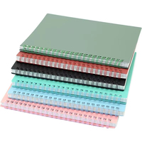 Cahier à spirale en plastique PP A5 A6 taille personnalisée couleur et Logo étudiant fournitures scolaires papeterie de bureau idée cadeau en vrac