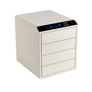 Thông Minh Phổ Biến Hộp Đồ Trang Sức Da Lưu Trữ An Toàn Hộp Tủ Tiền Gửi Hộp Cho Bông Tai Vòng Đeo Tay Vòng Cổ Vòng Đồng Hồ - Product Image 2