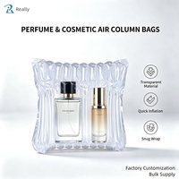 Sacs à colonnes d'air gonflables recyclables, emballage personnalisé pour les cosmétiques, les flacons de parfum, la protection logistique des expéditions