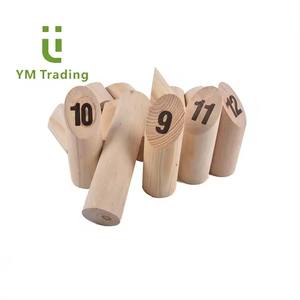 Bevel Kubb Outdoor Tossing Game Set Bowling Viking en bois fait à la main <span class=keywords><strong>avec</strong></span> des numéros <span class=keywords><strong>de</strong></span> marquage à chaud pour le <span class=keywords><strong>jeu</strong></span> d'arrière-cour - Product Image 6