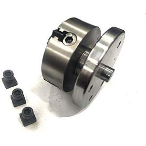 Portabrocas independiente de 4 mordazas de 70 mm para fresadora con placa trasera y tuercas en T - Product Image 4