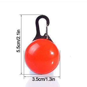 Accessoires pour chiens, lampe torche LED de sécurité nocturne, pendentif pour animaux de compagnie, luminescent dans le noir, fournitures pour animaux de compagnie, collier lumineux pour <span class=keywords><strong>chat</strong></span> et chien - Product Image 3