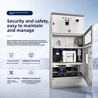 Armoire photovoltaïque modulaire 400V personnalisable avec panneau de commande intelligent pour système de production d'énergie solaire