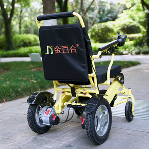 <strong>Amazon</strong> same model Lithium Batteries Double sided aluminum alloy <strong>wheelchair</strong> electric for disabled - Product Image 2
