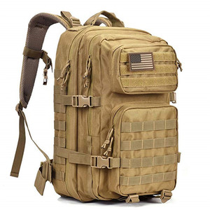 Tactical <b>Backpack</b> 77L+ MOLLE System <b>Waterproof</b> Outdoor Hiking Camping Gear Unisex Camouflage Design - Product Image 4