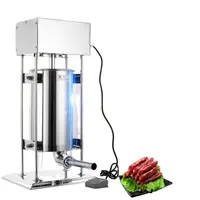 Hr-10L eléctrica automática para hacer salchichas, embutidor de salchichas de cerdo para uso doméstico