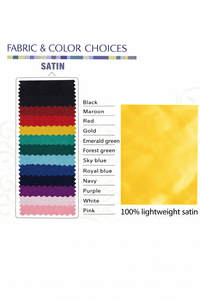 Túnicas de Coro para Iglesia 2026 para Cantar, Estola Bordada con Hilo de Color Blanco/Rojo/Negro Personalizable - Product Image 4