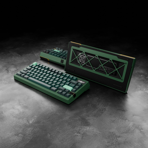 Tùy chỉnh bàn phím cơ khí zoom75 tiga CNC Alu Barebone Kit meletrix Tri chế độ PCB bàn phím - Product Image 2