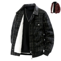 Veste personnalisée pour homme grande taille, style streetwear, avec fermeture éclair décontractée, pour l'automne et l'hiver, coupe-vent et chaude, épaisse, pour l'extérieur