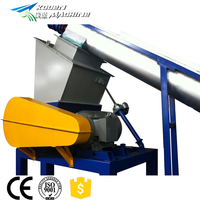 Machine de broyage et de granulation pour le recyclage des déchets plastiques, bouteilles en plastique, film LDPE PP, sacs tissés jumbo